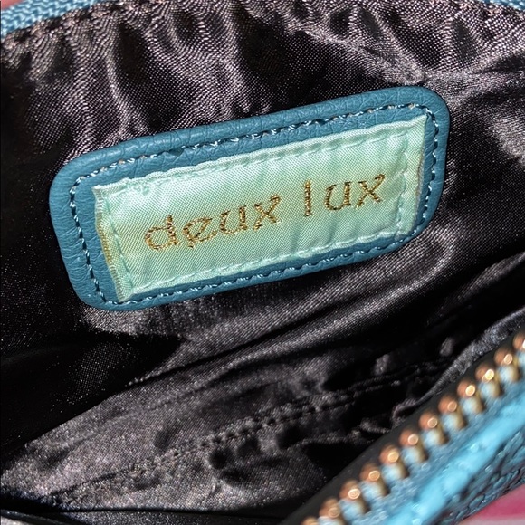 Sac à Chaîne Deux Lux Avec Fermoir Cristal Doré - NWOT, Style Élégant, Valeur 165$